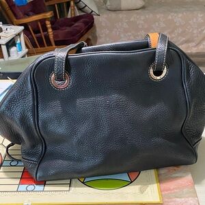 Dooney & Bourke Black Leather Shoulder Bag